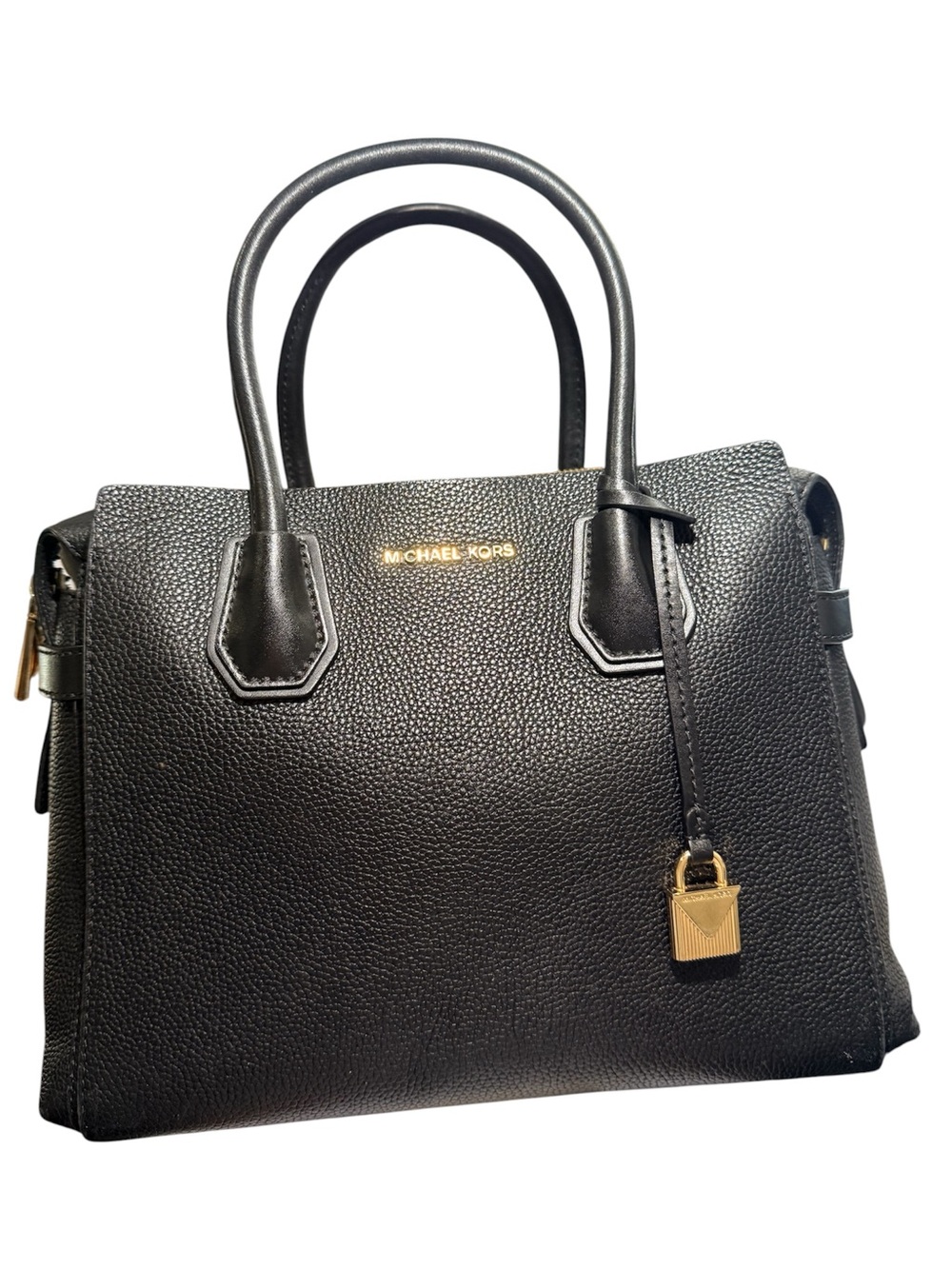 Michael Kors Mercer Medium Belted Satchel